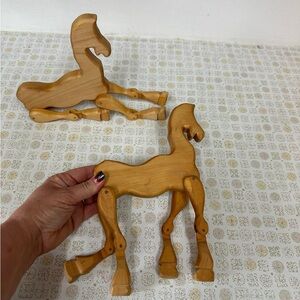 Lancaster PA Made Wooden Horses